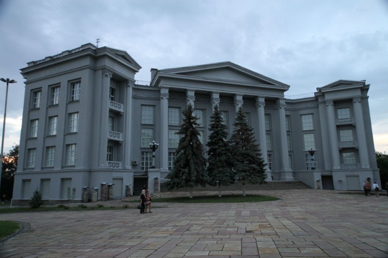 Художественная школа, ставшая впоследствии Национальным музеем истории Украины, в 2012 году. Фото: Олег Юнаков